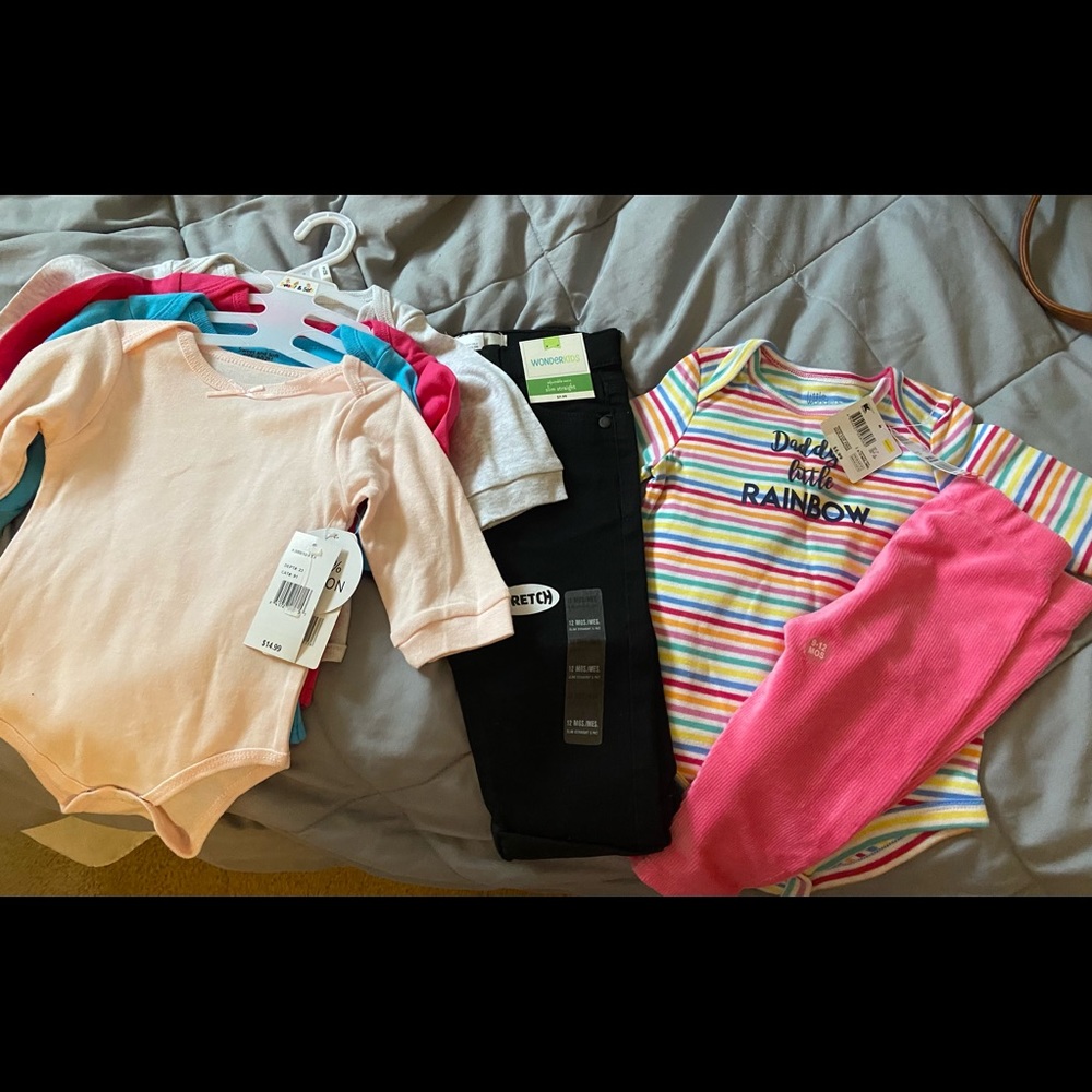 NWT 9-12 month girl clothes